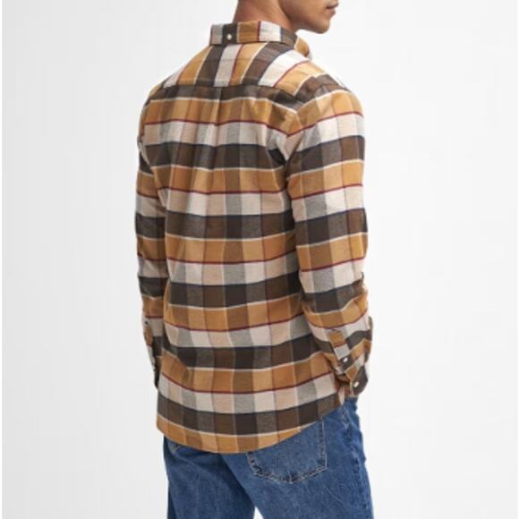 Barbour Men's Valley Tailored Checked Shirt Size XXL - Picture 2 of 10